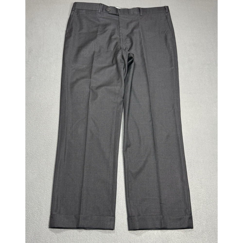 Peter Millar Loro Piana Four Seasons Wool Dress Pants Charcoal Italy 40x30